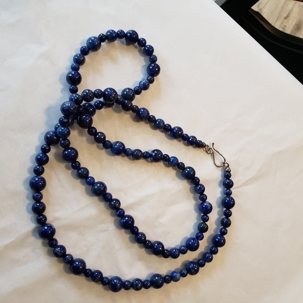 𝅺jay King 36" Blue Lapis Necklace - Picture 11 of 11